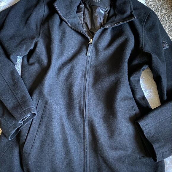 Tumi Tech Wool Blend Coat - Picture 2 of 11